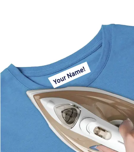 Name Stickers for Clothes- 52 Pcs - Iron on